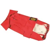 Fashion Dog Hundemantel mit Kunstpelz-Futter - Rot 47 cm 1 St