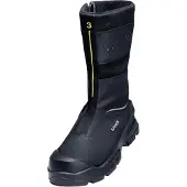 Uvex 3 Sicherheitsschuh Reißverschlussstiefel S3L, schwarz schwarz 45