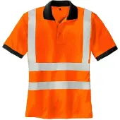 TeXXor Warnschutz Polo SYLT Gr. 2XL leuchtorange