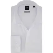 BOSS Businesshemd "HANK" Kentkragen, Slim Fit, Baumwoll-Mix mit Performance-Stretch