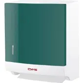 CWS Hygiene Deutschland GmbH & Co. KG CWS Frontblende für Faltpapierspender, Panelvarianten für Paradise Paper Slim Spender, Farbe: Basic Grün