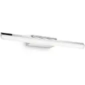 Ideal Lux Moderne Wandleuchte Reflexion Aluminium Chrom Led 11W 3000K Warmes Licht