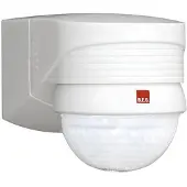 B.E.G. Wandbewegungsmelder LC-plus 280 mit Fernbedienung - Weiß - - 91008