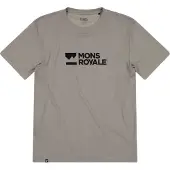 Mons Royale - Icon Merino T-Shirt - Merinoshirt Gr M grau
