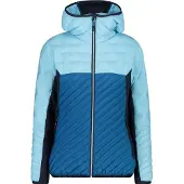 CMP Woman Jacket Hybrid Fix Hood Giada 44