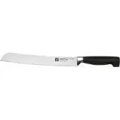 Ginza.se VIER STERNE Brotmesser 23 cm, Invertierte Welle