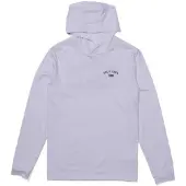 Salty Crew Overnight Hood Sunshirt white (WHT) L