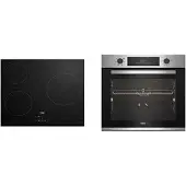 Beko BBSE12340XD, Zonen-Induktionskochfeld, 3 Zone(n), Schwarz, Berührung, 3 Zone(n), 145 mm