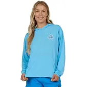 Salty Crew Tippet Fill Tech Hoody pool blue (POOL) S