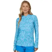 Salty Crew Apex Sunshirt pool blue (POOL) L