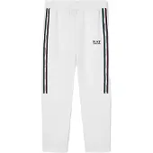 EA7 für Herren. 7M001866_AF12660 Italian Spirit-Hose Weiß (XXL), Lässig, Sportlich, Baumwolle, Sportbekleidung, Multisport