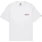 Quiksilver T-Shirt "Quikglobe", Herren, Gr. XS, weiß, Obermaterial: 100% Baumwolle., Shirts T-Shirt