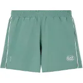 EA7 für Herren. 7M001525_AF21059 Tennis Pro Shorts lorbeergrün (XXL), Weiß, Sportlich, Synthetisch, Laufen, Sportbekleidung, Multisport, Dra