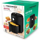 Esperanza EKA001 Fettfreie Fritteuse 2,6 l 1000 W Schwarz