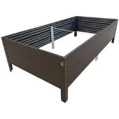 BAUMERA Garten Hochbeet WPC KLASIKA WOODLOOK 1500x750x300mm, braun