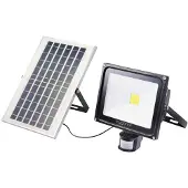 Sygonix SY-5461112 Solar-Spot mit Bewegungsmelder 50 W Leuchtfarben: Neutralweiß