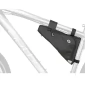Sonstige Verlage Fahrradtasche Triangel A-R244, wasserabweisend, reflektierend, schwarz