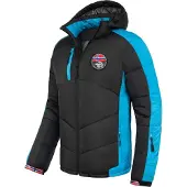 Nebulus Skijacke HILL Herren, Outdoorjacken , Funktionsjacke , P4960 - Herren, schwarz-malibu, M