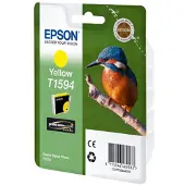 Epson T1594 Yellow, Gelb, Tinte auf Pigmentbasis, 17 ml, 1 Stück(e), 1200 Seiten, Einzelpackung