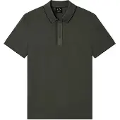 Armani Exchange für Herren. XM001285AF10366M8317 Polohemd Chimera blau (XXL), Lässig, Baumwolle, Kurzarm