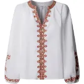 Pepe Jeans für Damen. PL3051449 Beliz beige Bluse (S), Lässig, Baumwolle