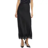 Vila Ellette Ankle Lace Hoch Taillierter Midi-rock