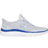 SKECHERS Summits Top Rate Slip-On Grau GYBL Größe EU 46