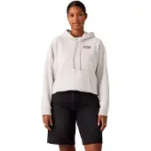Levi's Hoodie "GRAPHIC EVERYDAY HOODIE", Damen, Gr. L (40), weiß (flower bw orbit htrt), Sweatware, Obermaterial: 58% Baumwolle, 42% Polyester, Sweatshirts Hoodie