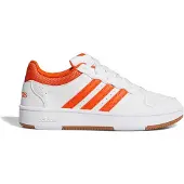 Adidas Sneaker SPORTSWEAR "HOOPS CLASSIC", Damen, Gr. 42, cloud weiß, collegiate orange, amber gum, Synthetik, Schuhe Sneaker