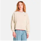 Timberland Sweatshirt "LUSH Lush Crew Sweatshirt", Damen, Gr. XXL, beige (putty), Obermaterial: 100% Baumwolle, Sweatshirts Sweatshirt, Langarm-Design, für Erwachsene, aus Baumwolle