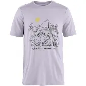 Fjällräven Hoja Lugnt Wool T-shirt M lavender mist (452) M