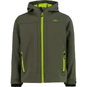 CMP Jungen Softshell Jacke Fix Hood 3A00094-E319 98 - Oil Green - 98