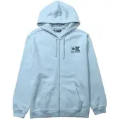 Salty Crew Stitched Zip Fleece clear sky (CSKY) XL