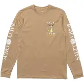 Salty Crew Tailed Long Sleeve Tech Tee Rashguard khaki (KHA) XXL