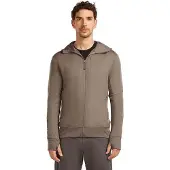 Icebreaker - Merino 260 Quantum IV L/S Zip Hoodie - Merinohoodie Gr XL grau