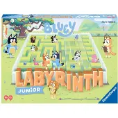 Ravensburger Bluey Labyrinth Junior – Ein strategisches Schiebe-Labyrinth-Spiel für Kinder