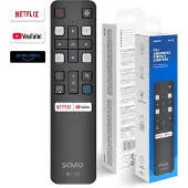 Savio RC-23, Universal, IR Wireless, Drucktasten, Schwarz