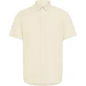 Blend Leinenhemd "Leinenhemd BHBay Linen", Herren, Gr. L, N-Gr, beige (bleached sand), Obermaterial: 55% Leinen LI. 45% Baumwolle CO., Hemden Leinenhemd