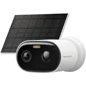Mercusys MC410 KIT, IP-Sicherheitskamera, Draußen, Kabellos, Amazon Alexa & Google Assistant, Wand, Weiß