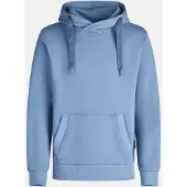 Salzhaut Kapuzenpullover "Hoodie HEFF", Herren, Gr. 4XL, blau (jeans), Obermaterial: 55% Baumwolle CO. 45% Polyester PES., Pullover Kapuzenpullover