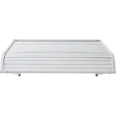 SucceBuy Fenstermarkise Türvordach Sonnenschutz Überdachung Aluminium 101,6x106,6x51cm