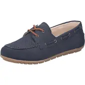 Rieker Bootsschuh Mokassin, Schnürschuh, Halbschuh mit weicher Innensohle