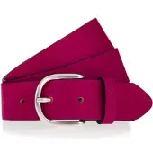 Mustang Ledergürtel "Madison", Damen, Gr. 100, pink, Rindsleder, Gürtel Ledergürtel, aus Rindsleder, mit Pull-Up-Leder