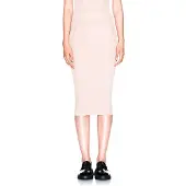 Armani Exchange für Damen. XW001877AF11957M4014 Midirock mit hoher Taille nackt (XL), Lässig, Klassisch, Viskose