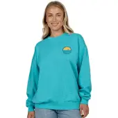 Salty Crew Sunset Crew turquoise (TURQ) M