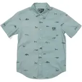 Salty Crew Crew Boys SS Woven seaside (SEASD) XL