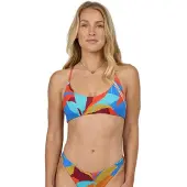 Salty Crew Palm Burst REV Bralette bold blue (BLDB) XL