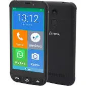 Olympia Neo Mini+ Senioren Smartphone 5 Zoll mit Notruftaste Ladestation Android 15 Dual SIM