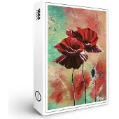 Raxxa Premium-Puzzle "Sommermohn", 1000 Teile