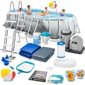 Intex Rechteckiger Pool 503x274x122cm 18in1 26796